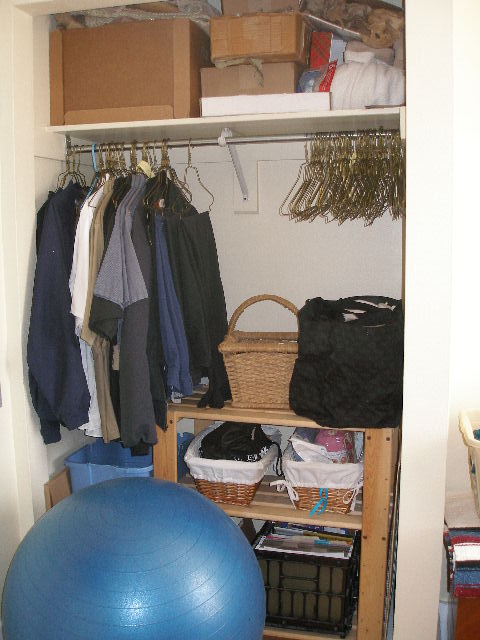 Office Closet BEFORE
