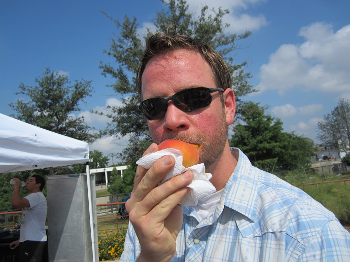 Serious peaches in June